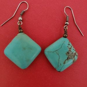 925 Turquoise Earrings
